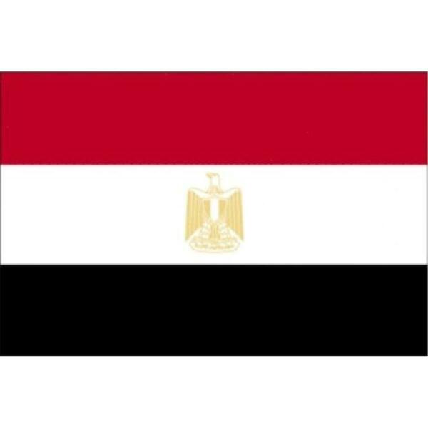 Ss Collectibles 5 ft. X 8 ft. Nyl-Glo Egypt Flag SS173593